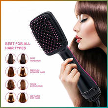 Portable Hair Dryer Brush Hairdryer Brush for Hair Blow Hair Dryer with Comb One Step Hair Dryer Volumizer Comb Hot Air Brush 2024 - buy cheap