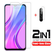 2IN1 Screen Protector For Redmi 9 Tempered Glass For Xiaomi Redmi 9a protective Glass For Xiaomi Redmi 9c Camera Lens glass film 2024 - buy cheap