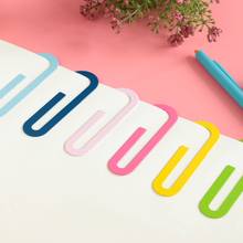 10 Pcs/Lot Colorful Paper Clip Bookmark File Index Memo Binding Stationery Office Accessories School Supplies F6197 2024 - buy cheap