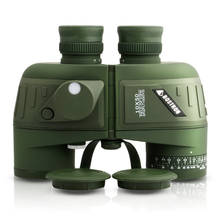 New Full Covered Compass Military Binoculars 10x50 Night Vision Stabilized Rangefinder Binoculars For Voyage Powerful Quality 2024 - buy cheap