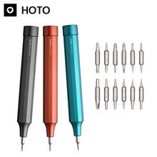 Screwdriver Set 12 Precision Magnetic Bits DIY Dismountable Mini Portable Screwdrivers Kit for Notebook Cell Phone Watch Repair 2024 - buy cheap