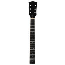 22 Fret Maple Rosewood Fingerboard Guitar Neck with White Dot Binding Guitar Neck For Lp Electric Guitar Replacement Black 2024 - buy cheap