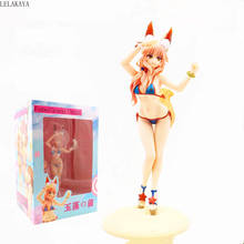 26cm Sexy FGO Fate Grand Order Female Fox Tamamo No Mae Swimsuit Ver Model PVC Bikini Collection Anime Action Figure Brinquedos 2024 - buy cheap