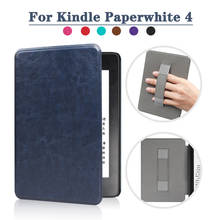 2020 Case For Amazon New Kindle Paperwhite 4 2018 10th Generation Model PQ94WIF Smart Magnetic Cover Handle Funda Folding Folio 2024 - buy cheap