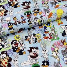 50*140cm Cotton Cartoon Game Medical Printing Fabric Sewing Material Quilting Patchwork Needlework DIY Handmade Cloth Bag 2024 - buy cheap