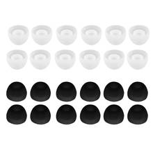 12 Pairs 24 PCS S M L Silicone 4.5mm Earbud Cushion Replacement Headphone Headset Ear pads Gel Covers Tips For Earphone MP3 2024 - buy cheap