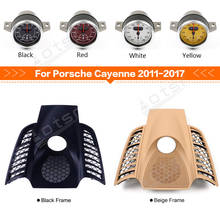 Car Stopwatch for Porsche Cayenne 2011 - 2017 Interior Dashboard Meter Clock Compass Time Electronic  Accessional 2024 - buy cheap