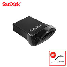 SanDisk USB 3,1 Flash Drive Fit 32GB Pendrive Flash de 64GB de memoria 128GB 256GB 130 MB/s 16GB Mini disco de U para PC/Notebook 2024 - compra barato