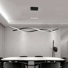 New Arrival Black&White LED Pendant Lights For Dinning kitchen room Suspension Luminaire Modern Pendant Lamps Cord Hanging Lamp 2024 - buy cheap