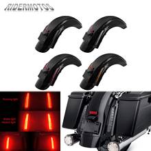 Motorcycle LED CVO Rear Fender System For Harley Touring Electra Glide Street Glide Road King Road Glide FLHX FLHR 2009-2013 2024 - buy cheap