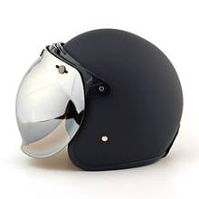 Retro Motorcycle Helmet Vintage Bubble Lens Jet Pilot Helmet Visor Scooter Moto Helmets Bubble Visor Goggles Glasses 2024 - buy cheap