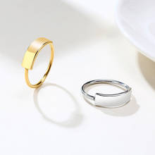 Anillos de oro para mujer, anillo de fiesta bonito a la moda para mujer, sortija de Color plata para niña, joyería de lujo al por mayor 2024 - compra barato