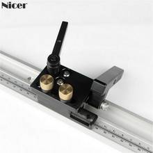 45mm T-track Stop Aluminum Alloy Miter Track Stop For 45 Type T Track T Slot With Scale Chute Limiter Woodworking DIY Tools 2024 - buy cheap