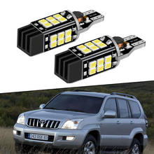 2 bombillas LED W16W T15 24SMD Canbus, luz de reserva de respaldo 921 912, Bombilla para Toyota Land Cruiser Prado J100 J120 J150 1997 ~ 2020 2024 - compra barato