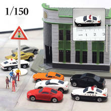 Carrinho de modelo de carro de plástico em escala 1:150, mini decoração estática, coleção nostálgica, presente, brinquedos quentes para meninos 2024 - compre barato