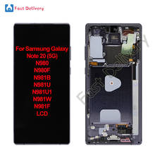 Pantalla LCD Original para Samsung Galaxy Note 20, montaje de digitalizador con pantalla táctil, 5G, N981, N981F, N981B, N981U, N981U1, N981W, N980, N980F 2024 - compra barato