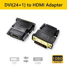 Cable convertidor DVI 24 + 1 macho a HDMI para PC, PS3, proyector, HDTV 2024 - compra barato