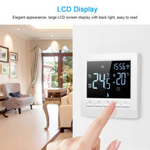 Smart Thermostat Digital Temperature Controller APP Control WiFi LCD Display Week Programmable Electric Floor Heating Thermostat 2024 - buy cheap