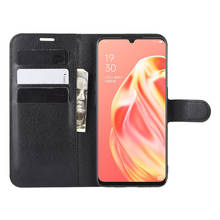 PCPM00 Case for OPPO A91 (6.4in) Cover Wallet Card Stent Book Style Flip Leather Protect Cases black A 91 OPPO91 91A 2024 - buy cheap