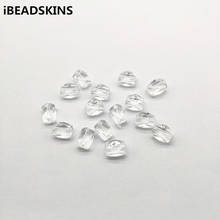 New arrival! 10x7mm 1100pcs Clear acrylic Faceted cuboid-shape beads for Necklace,Earrings parts,hand Made Jewelry DIY 2024 - buy cheap