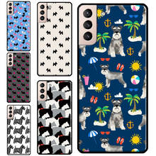 Scottish Terrier Dog Phone Case For Samsung Galaxy S21 Ultra S8 S9 S10 S22 Plus Note 10 20 Ultra S20 FE Cover 2024 - buy cheap