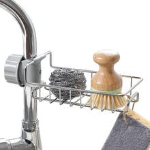 Stainless Steel Sink Sponge Holder Kitchen Organizer Kitchen Storage 2024 - buy cheap