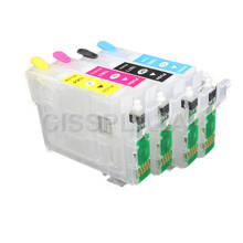 CISSPLAZA-cartuchos de tinta recargables T1971, compatibles con impresoras Epson XP201, XP211, XP401, XP411, XP204, XP214, WF2532 2024 - compra barato