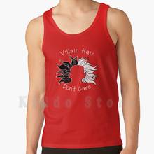 Villain Hair Don' ; T Care tank tops vest sleeveless 101 Dalmatians Cruella De Vil Villain Walt World Family Family 2024 - buy cheap