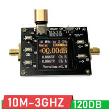 Amplificador de RF programable de 10MHZ-3GHZ (gran dinámica de 120DB), pantalla LCD, control de Programa digital de pasos de 0,01db para Radio Ham 2024 - compra barato