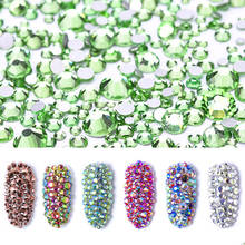 Polairs Strass SMC ss3 - ss30 Mix Size Crystals Nail Art Rhinestone Glass Non Hotfix Rhinestones For Nails Phone Decorations 2024 - buy cheap