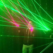 Luvas de palco de dança, luva com laser vermelho verde, palco de luzes para dj, clube/festa/bares, performance de palco, tecnologia do futuro 2024 - compre barato