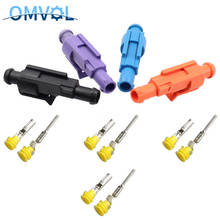 10Sets 1P waterproof auto connector automotive Wire Connector Plug Electrical Car Motorcycle HID 2024 - buy cheap