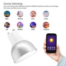 GU10 Smart Bulb App Remote Control RGB 5W WiFi Light For Alexa & Google Lighting Bulbs 2024 - buy cheap