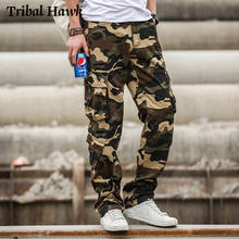 Cargo Military Pants Men Camouflage Tactical Pants Army Style Combat Clothing Male Jogger Multi Pocket Camo Trousers 2024 - buy cheap