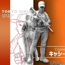 1/24 Resin model kits (75mm) figure colorless and self-assembledA-032 2024 - buy cheap