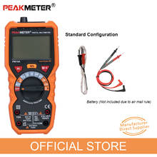 PEAKMETER Multimeter Voltmeter Ammeter Auto Ranging AC/DC Voltage Meter Resistance Capacitance Frequency Temperature NCV Tester 2024 - buy cheap