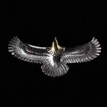 Colgante de plata esterlina 925 100% pura, cadena de águila Takahashi Goro, collar de joyería, regalo Popular, GOP088 2024 - compra barato