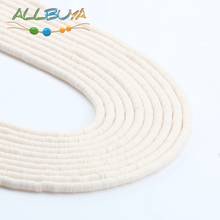 4mm 6mm White Polymer Clay Beads DIY Jewelry Fingdings Spacer Loose Beads for Boho Jewelry Making Handmade Bracelet Accessories 2024 - buy cheap