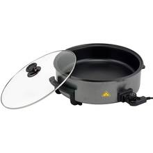 Royalty Line-PP-42XXL-paella pan, Skillet Electric, with nonstick coating, with glass lid, 42 cm 2024 - buy cheap