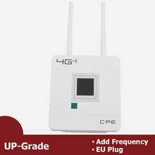 Беспроводной CPE 4G Wi-Fi роутер порт способный шлюз FDD TDD LTE WCDMA GSM внешние антенны слот для sim-карты WAN/LAN порт штепсельная вилка ЕС 2024 - купить недорого