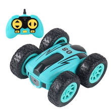 RC Car 2.4G Drift Stunt Double-sided Bounce Stunt Car Rock Crawler Roll Car 360 Degree Flip Remote Control Gift Toy for Children 2024 - buy cheap