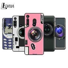 Funny Camera Retro Tape for Motorola G9 G8 G E7 E6 One Play Marco Hyper Fusion Stylus Power Edge Plus Black Phone Case 2024 - buy cheap