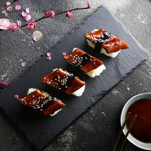 Plato cuadrado de cerámica japonesa para postre, plato occidental creativo para sushi, plato plano para barbacoa y carne 2024 - compra barato