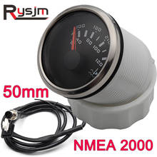 NMEA 2000 52mm Water Temperature Gauge Temp Meter For Boat Car Yachts 40-120 Celsius 100-250 F NMEA2000 Port Side Starboard STBD 2024 - buy cheap
