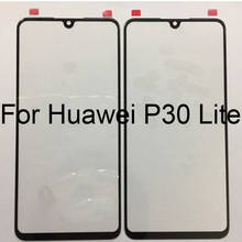 Для huawei P30 Lite защитное внешнее переднее Стекло сенсорный экран Экран для huawei P 30 Lite LCD защитный экран для huawei P30 Lite Запчасти 2024 - купить недорого