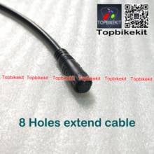 Julei 8holes extend cable for ebike controller/ 8holes waterproof extend cable length 25cm 2024 - buy cheap