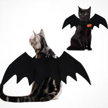 Halloween Pet Costumes Bat Wings Clothing Cosplay Prop Outfits Lovely Clothes for Household Animal Cats Ornaments 2024 - buy cheap