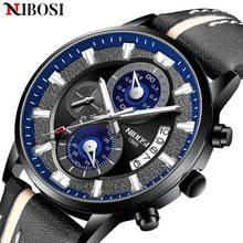 NIBOSI 2021 Fashion Men's Watches Top Brand Luxury Military Waterproof Clock Male Casual Sport Quartz Watch Relogio Masculino 2024 - buy cheap