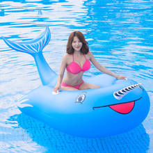 Rooxin anel de natação inflado, cadeira para piscina, anel de borracha flutuante, montagem na água, brinquedo inflável para piscina 2024 - compre barato