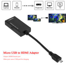 Micro USB 2.0 to HDMI-compatible-compatible-compatible Cable Adapter Converter for Samsung HTC LG Android Phone​  2024 - buy cheap